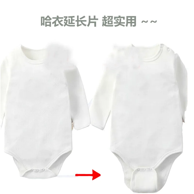 4/2/1PCS Jumpsuit Pads Lovely Baby Boys Girls Kids Romper Partner Super Utility Bodysuit Diaper Romper Lengthen Extend Film