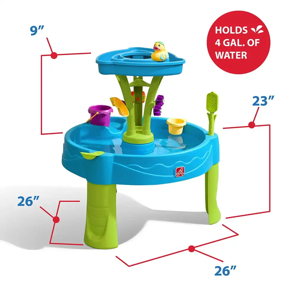 Summer Showers Splash Tower Water Table for Toddlers