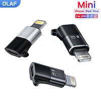 USB Type C to 8-Pin OTG Adapter For iPhone 13 12 11 Pro Max XR iPad Tablet U Disk Flash Drive Data Converter Audio Conversion