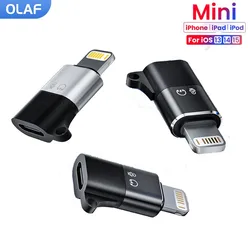 Adattatore OTG da USB tipo C a 8 Pin per iPhone 13 12 11 Pro Max XR iPad Tablet U disco Flash Drive convertitore dati conversione Audio