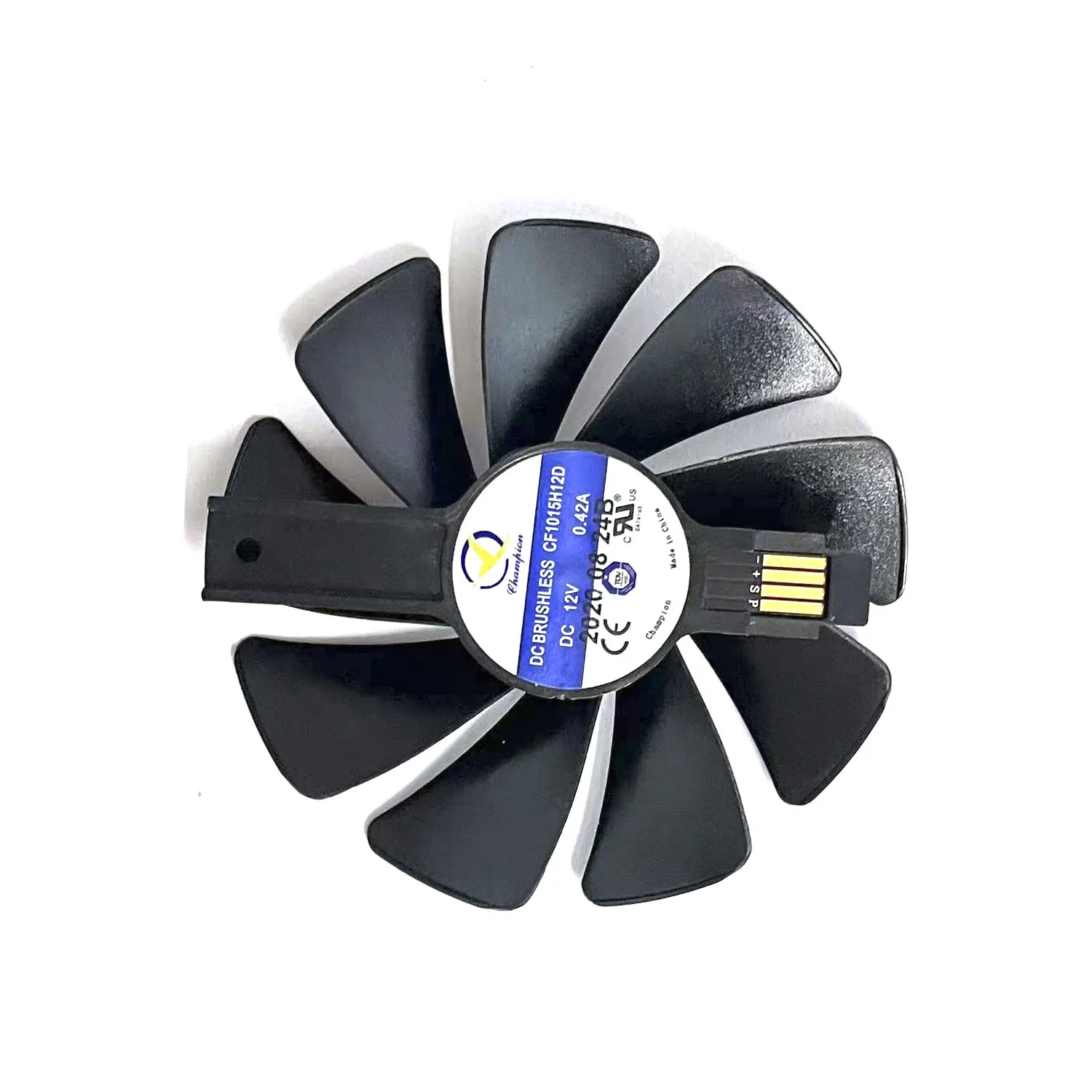 جديد GPU مروحة 95 مللي متر CF1015H12D تيار مستمر 12 فولت 0.45A RX 580 بطاقة الرسومات استبدال الملحقات ل SOYO AMD axsnow RX580 بطاقة الرسومات