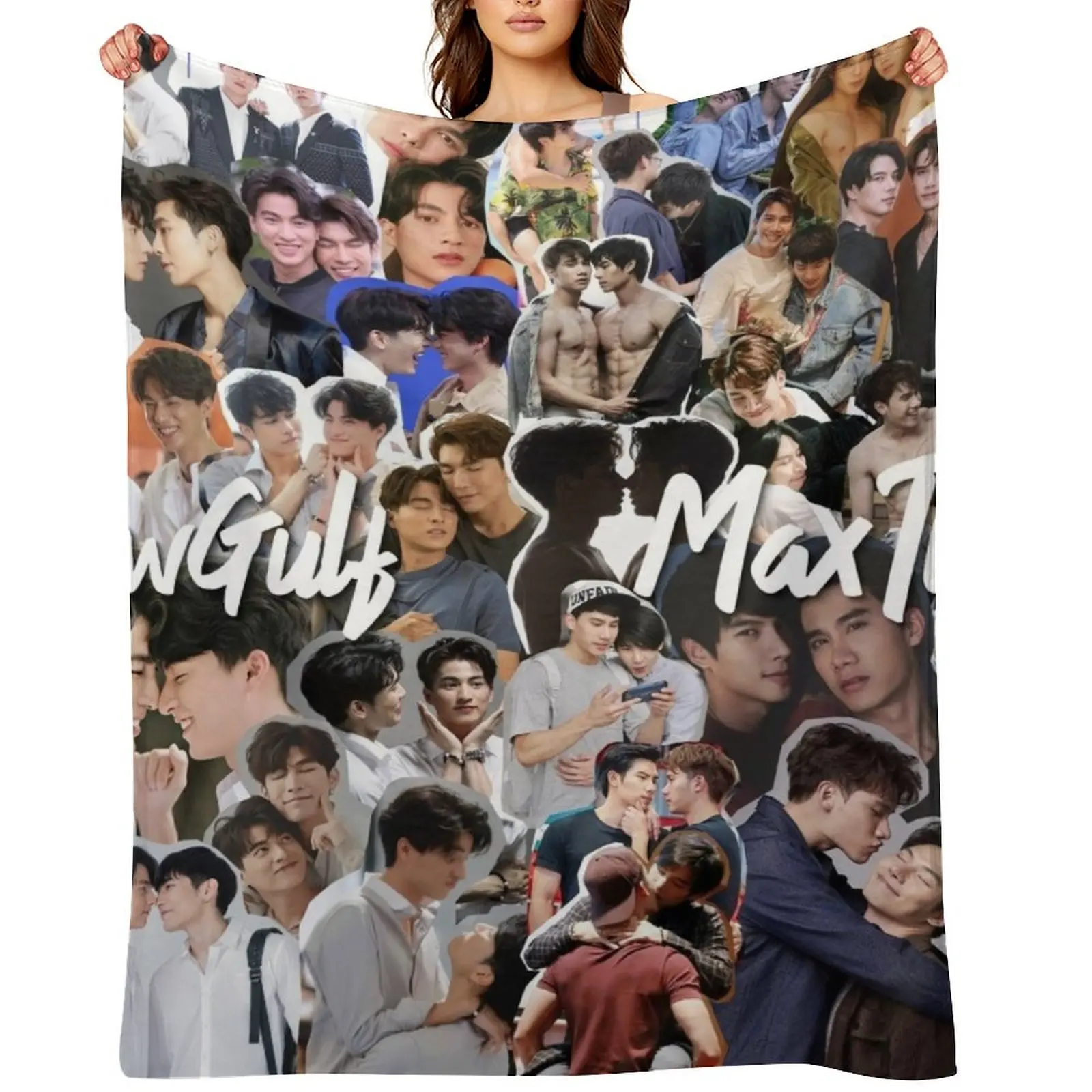 

MewGulf vs MaxTul Throw Blanket Luxury Brand Sofa Throw Soft Plaid bed plaid Blankets