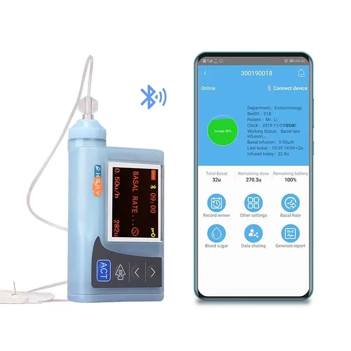 PHRAY APP  Apparatus Portable Subcutaneous Pump Diabetes Insul---ine Infus---ion Pump