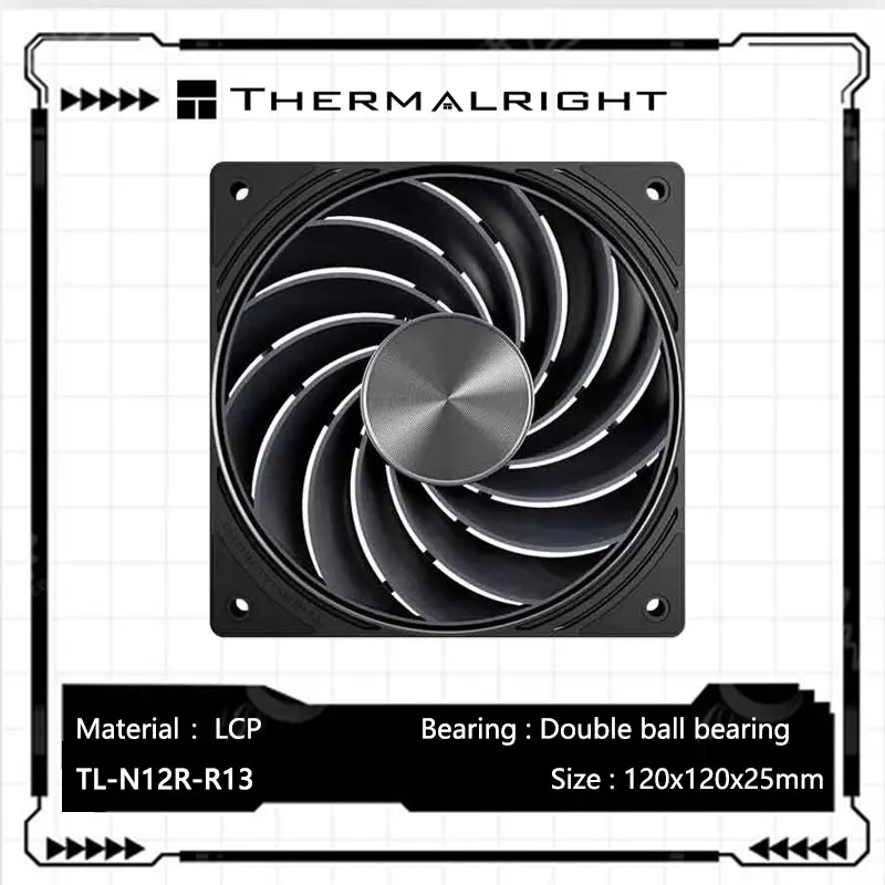 Thermalright TL-N12R-R13 ケースファン リバース