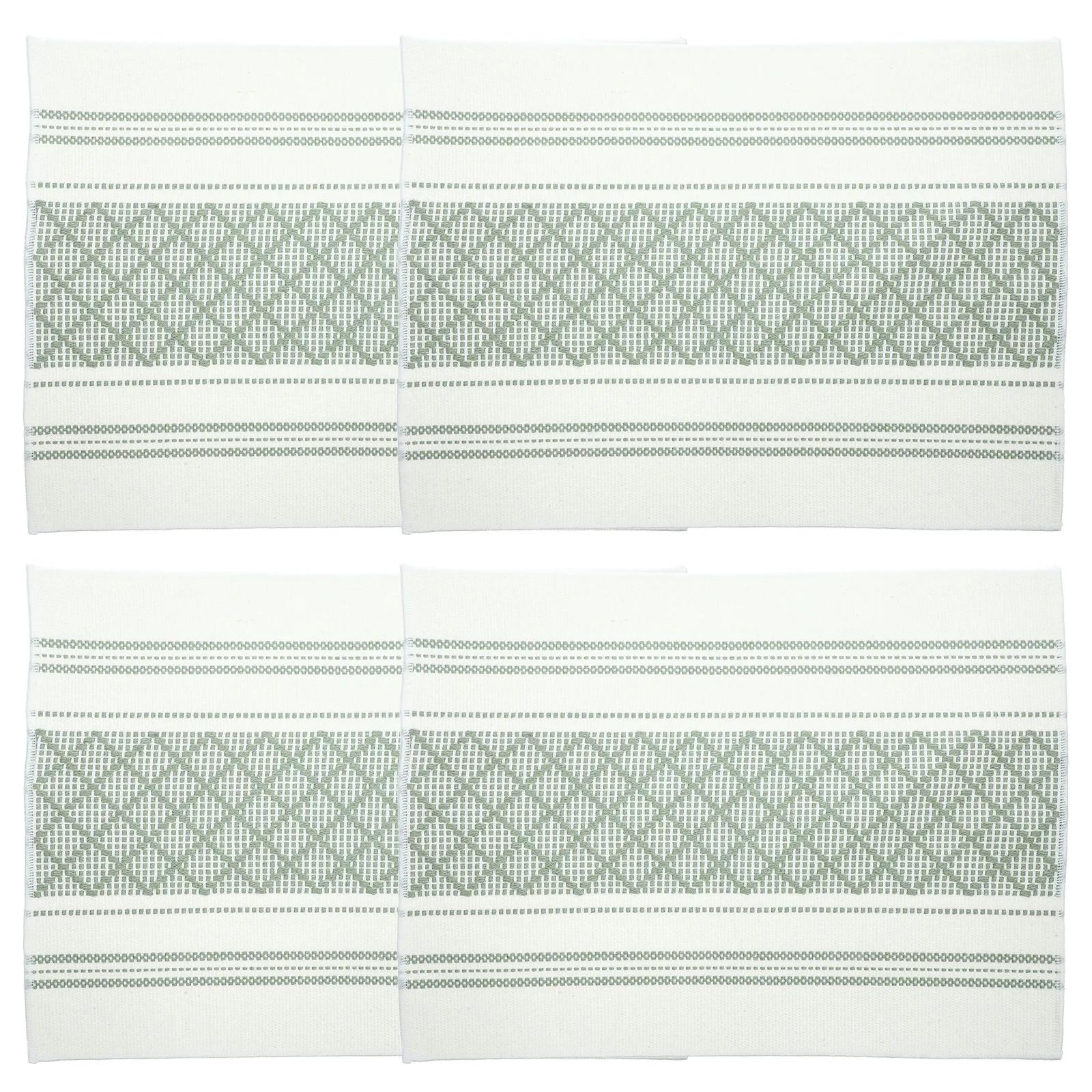 

4Pcs Placemats Set for Kitchen Table Dining Table Decorations Fall Holiday Placemats Coffee Station Accessories Tabletop Mats