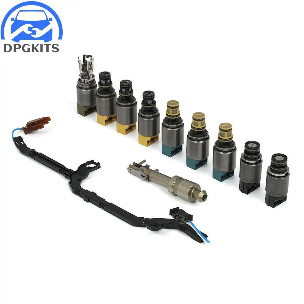 

11pcs 1068298043 Transmission Solenoid Kit & Harness For BMW 745i 745Li Jaguar XF ZF6HP19 ZF6HP26 ZF6HP32 With 6 Months Warranty