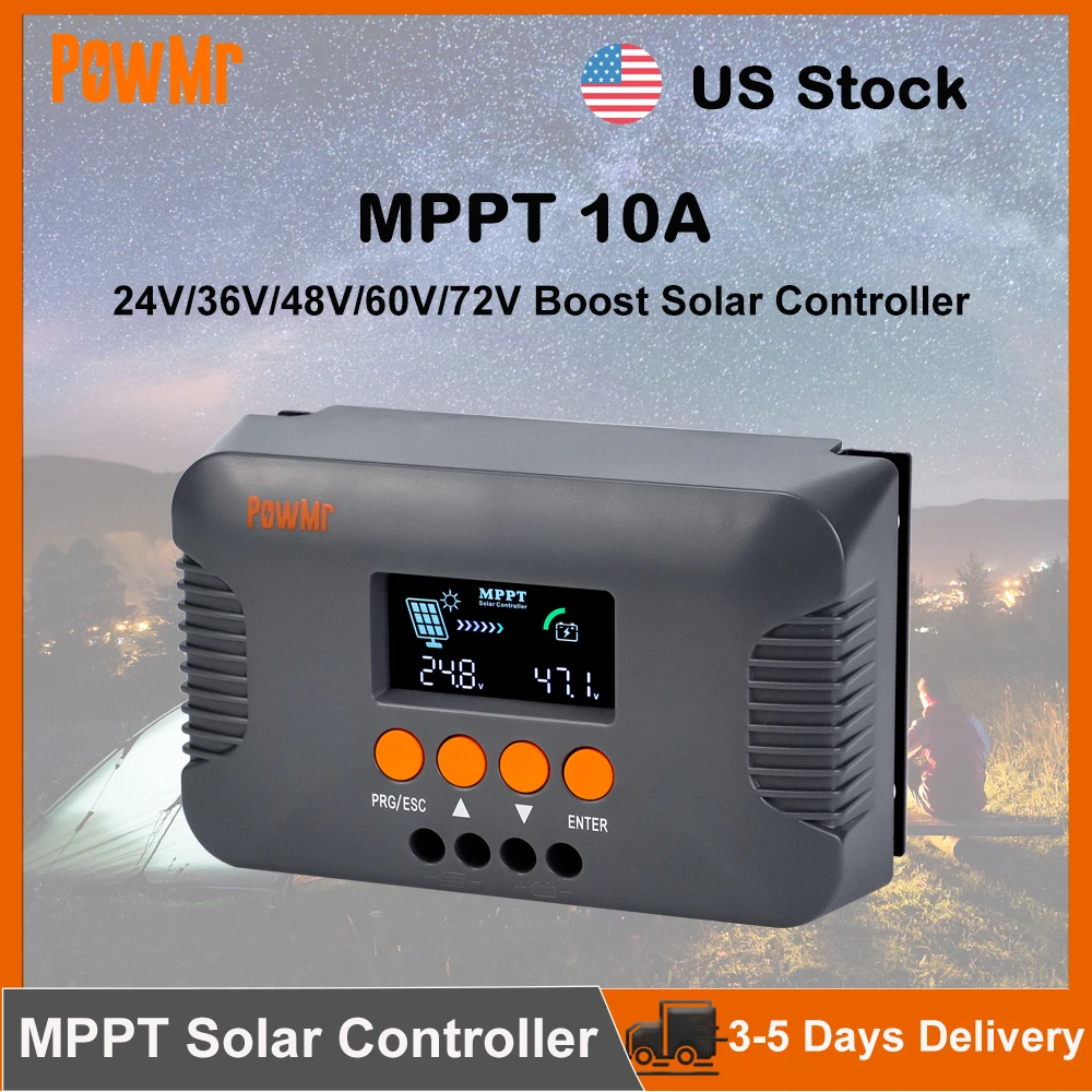 Drone Solar Charger - ABD Stok 10A MPPT Boost Tipi