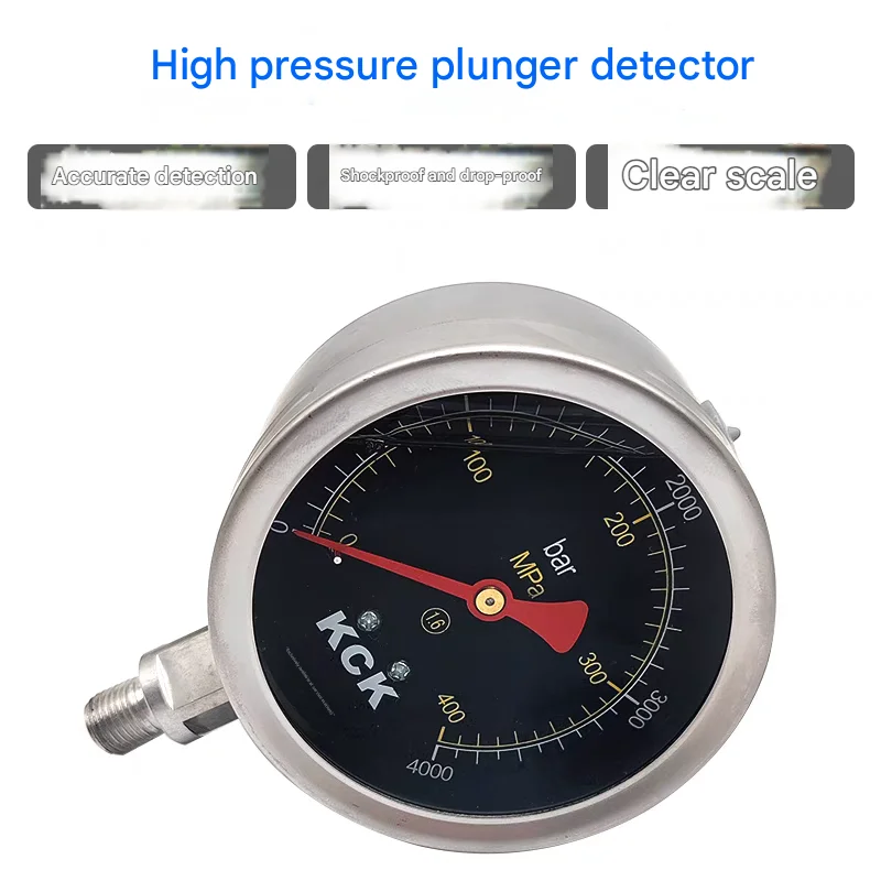 400Mpa Diesel Common Rail Pump Plunger Pressure Test Gauge 4000bar Pressure Meter Tool Set