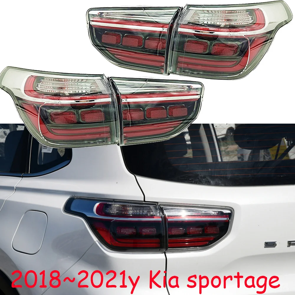 

1pcs 2018~2021y Car Bumper Sportage Tail Light KIA Sportage Taillight Reversing Car Accessories Taillamp sportageR Rear Light