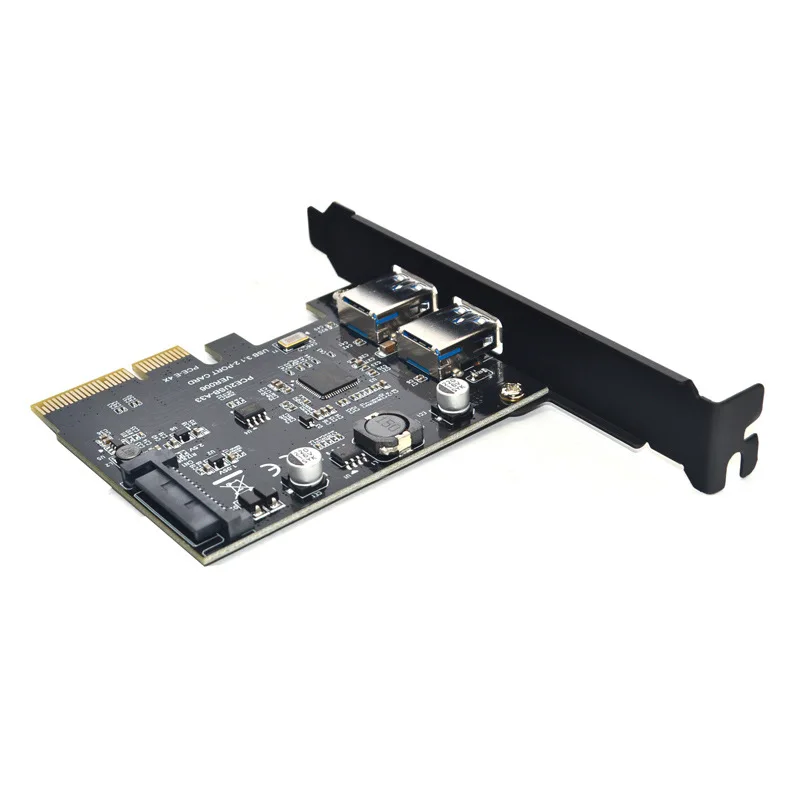 USB3.2 expansion card GEN2 Type-A port ASM3142 transfer 10Gbps