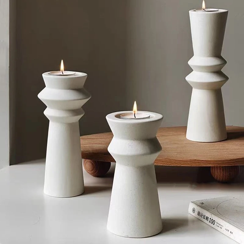 Nordic Ceramic Candle Holders 4