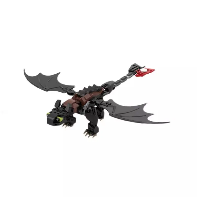 New in Movie Train Dragon Figure Bricks Construction Toys For Boy Toothless Night Furied Dragon Building Blocks For Kids Toys