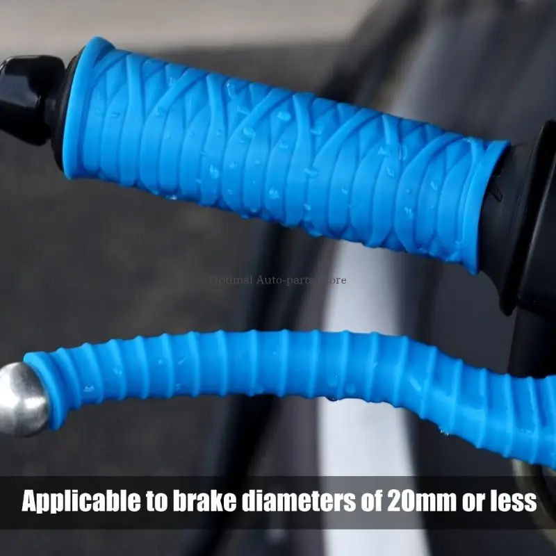 Against Slip Motorbike Handlebars Holds Shock Absorption Elastomer Canopies Comfortable Ride For Long Expeditions