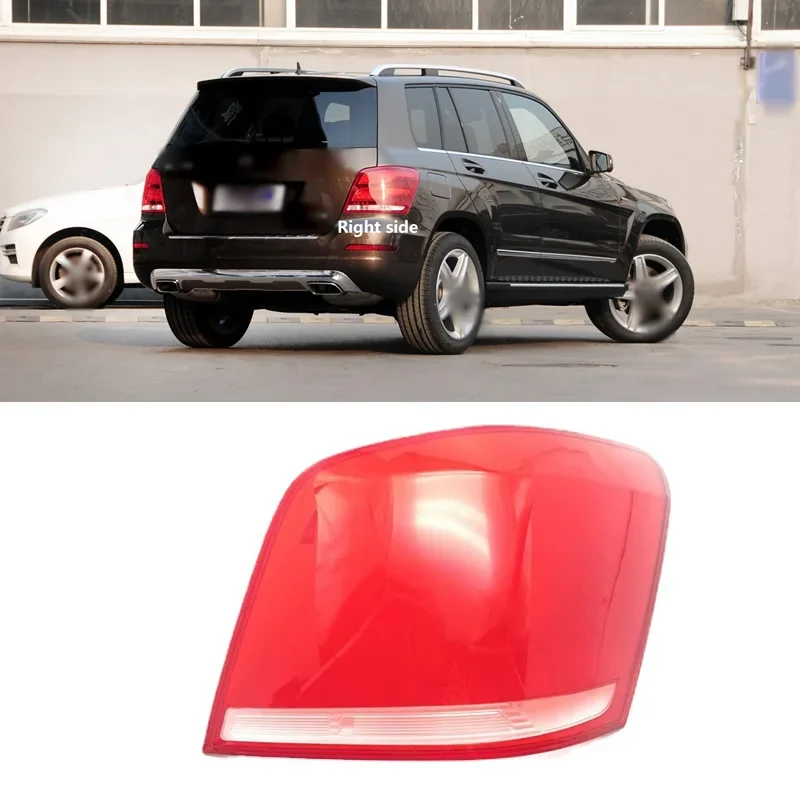 

for Mercedes Benz GLK 2013-2015 Car Rear Taillight Shell Brake Lights Shell Replace Auto Rear Shell Cover Lampshade