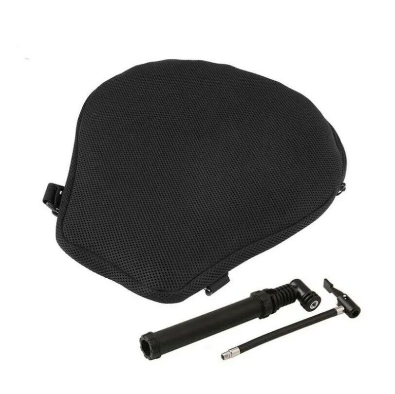 Motorcycle cushion PU shock absorption 3D inflatable seat cushion Fit for Yamaha