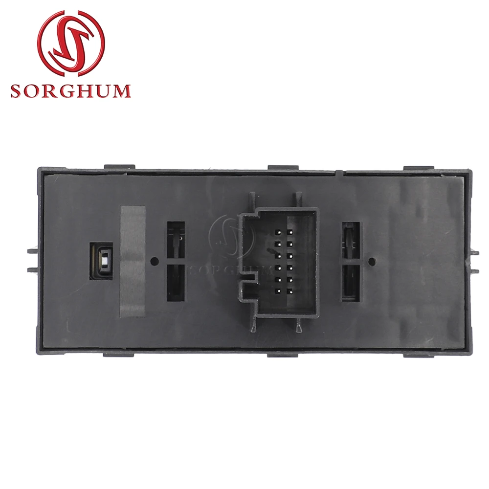 مفتاح نافذة الطاقة من SORGHUM أمامي يسار 5JB959857 6V1959857 لسكودا رابيد فابيا 2013-2020 12 دبابيس ملحقات السيارات