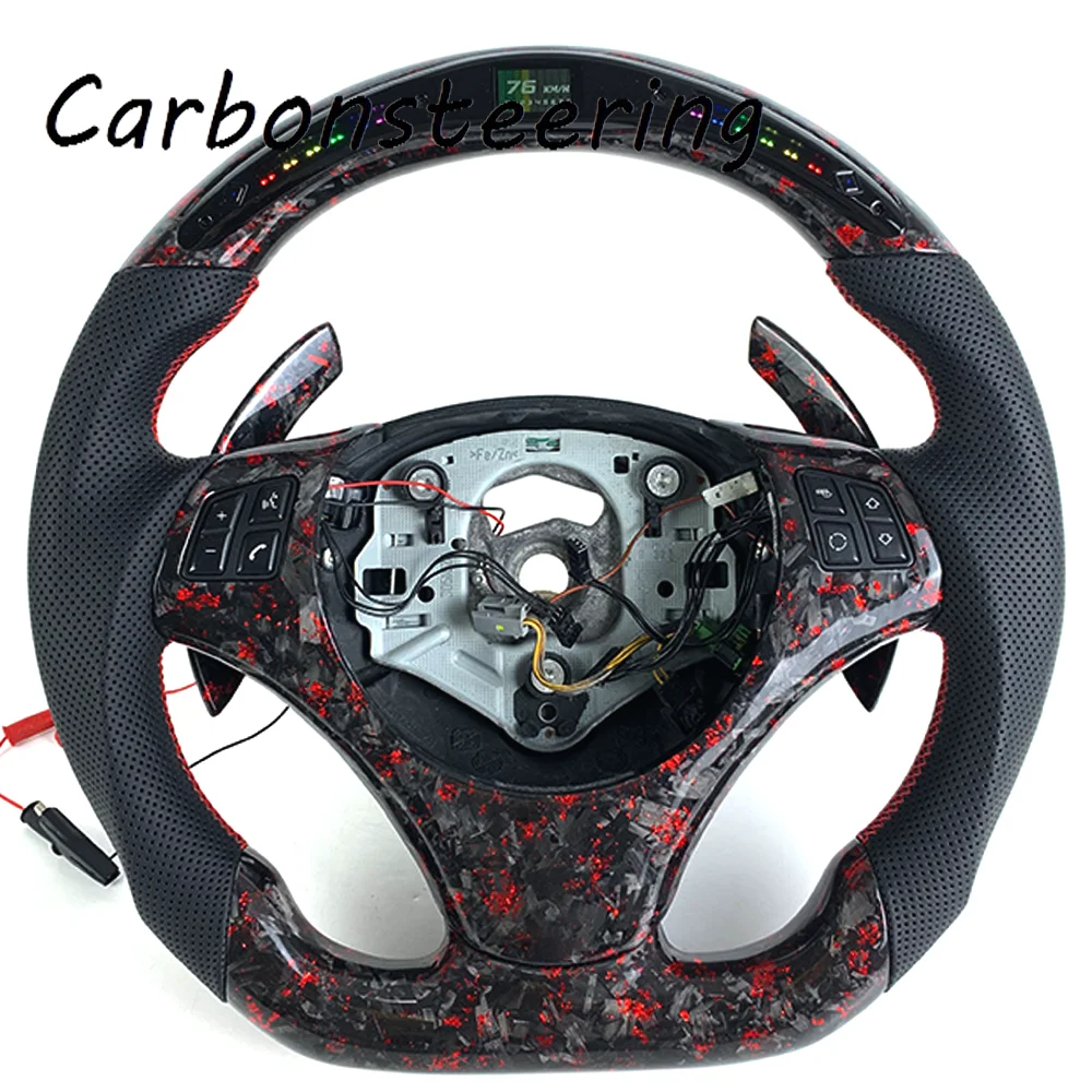 

Кованый карбоновый руль на заказ для BMW E90 E91 E92 E93 M3 3-Series 328i 330i 335d 1-series 135i 2008-2012