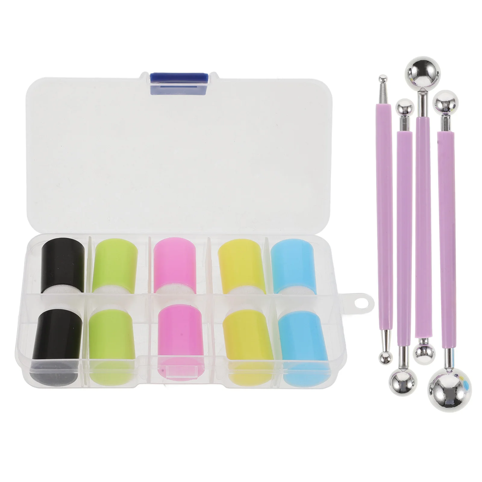 

Finger Doodle Tool Paint Dauber Watercolor Brush Craft Brushes Drawing Sponge Template