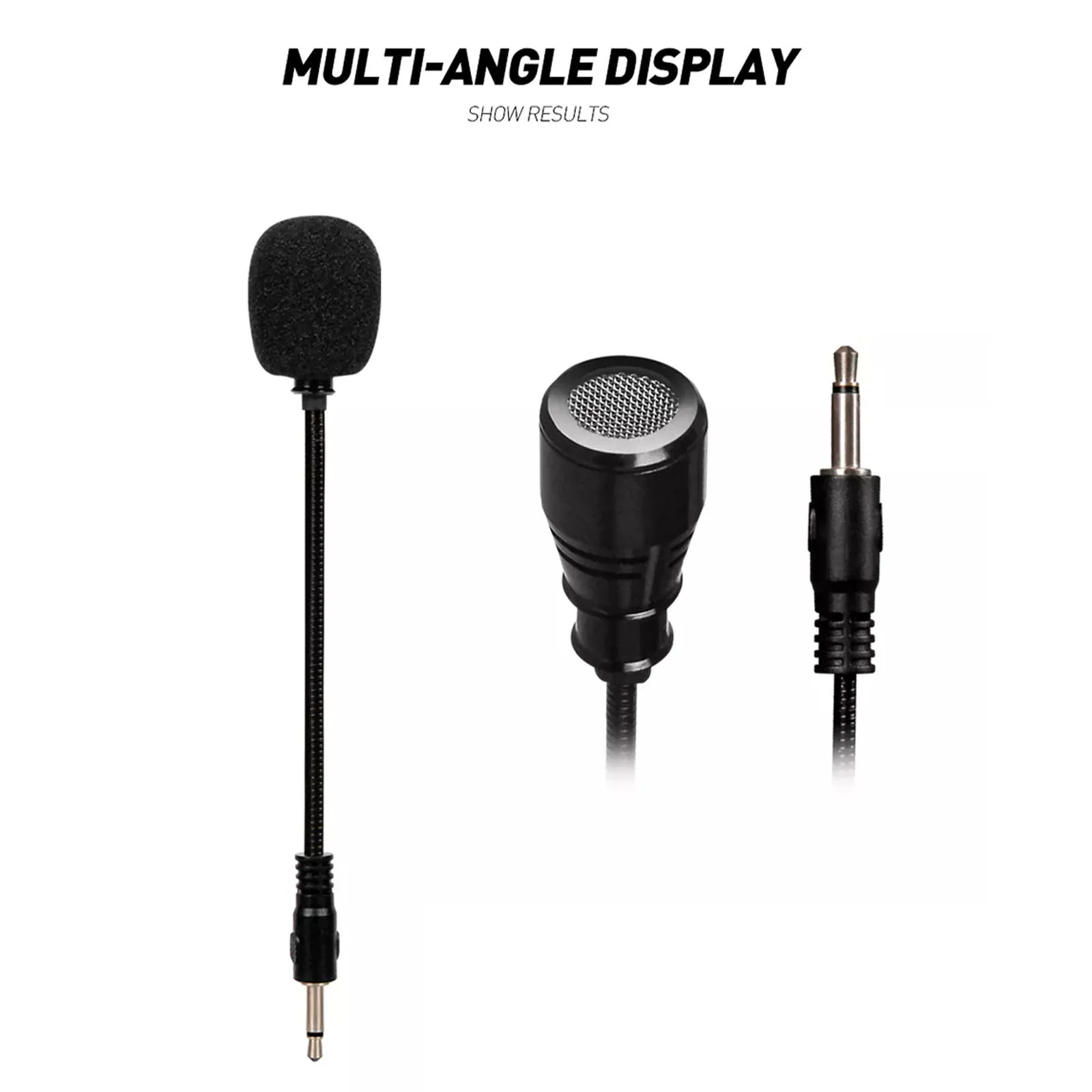 Sm-13 Condenser Short Microphone Mini 3.5Mm Mic Flexible Microphone Game Microphone Boom for Mobile Phone Pc Laptop Notebook