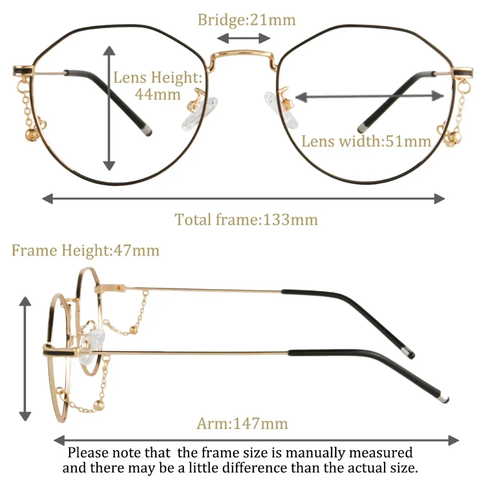 Bluelight glasses women multifocal presbyopia eyewear progressive reading glasses with diopters photochromic for women custom