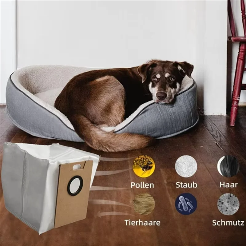 B99A-Dust Bag For TP-Link Tapo RV30 Max Plus/RV20 Max Plus/Lydsto R1 Edge/Miwhole M9 Lite/Roidmi Eve Rook Vacuum Parts 15PCS