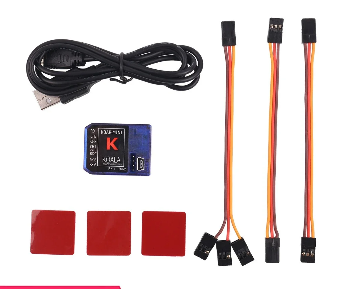 

Версия для вертолета K-BAR Flybarless Flight Control Бесфлайбарный гироскоп KBAR K8 V2