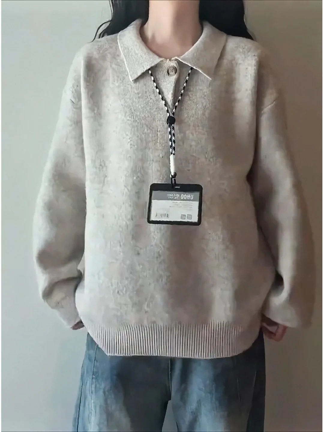 

Loose Fit Ne Knitwear Men's Base Layer Soft Polyester Long Sve Button up Casual Sle Autumn Winter Knitted irt