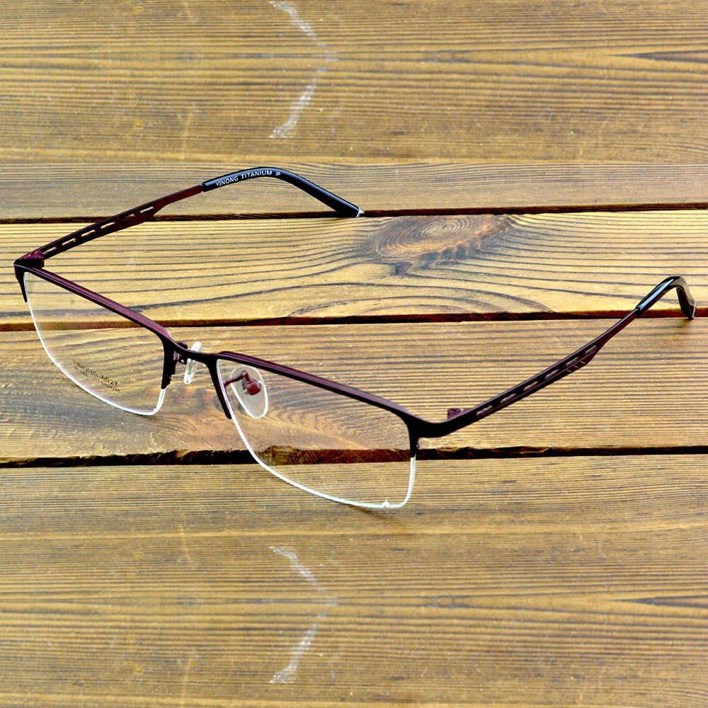 

Профессиональные прямоугольные очки для чтения IP в титановой оправе, пресбиопия от +0,75 до +4,00