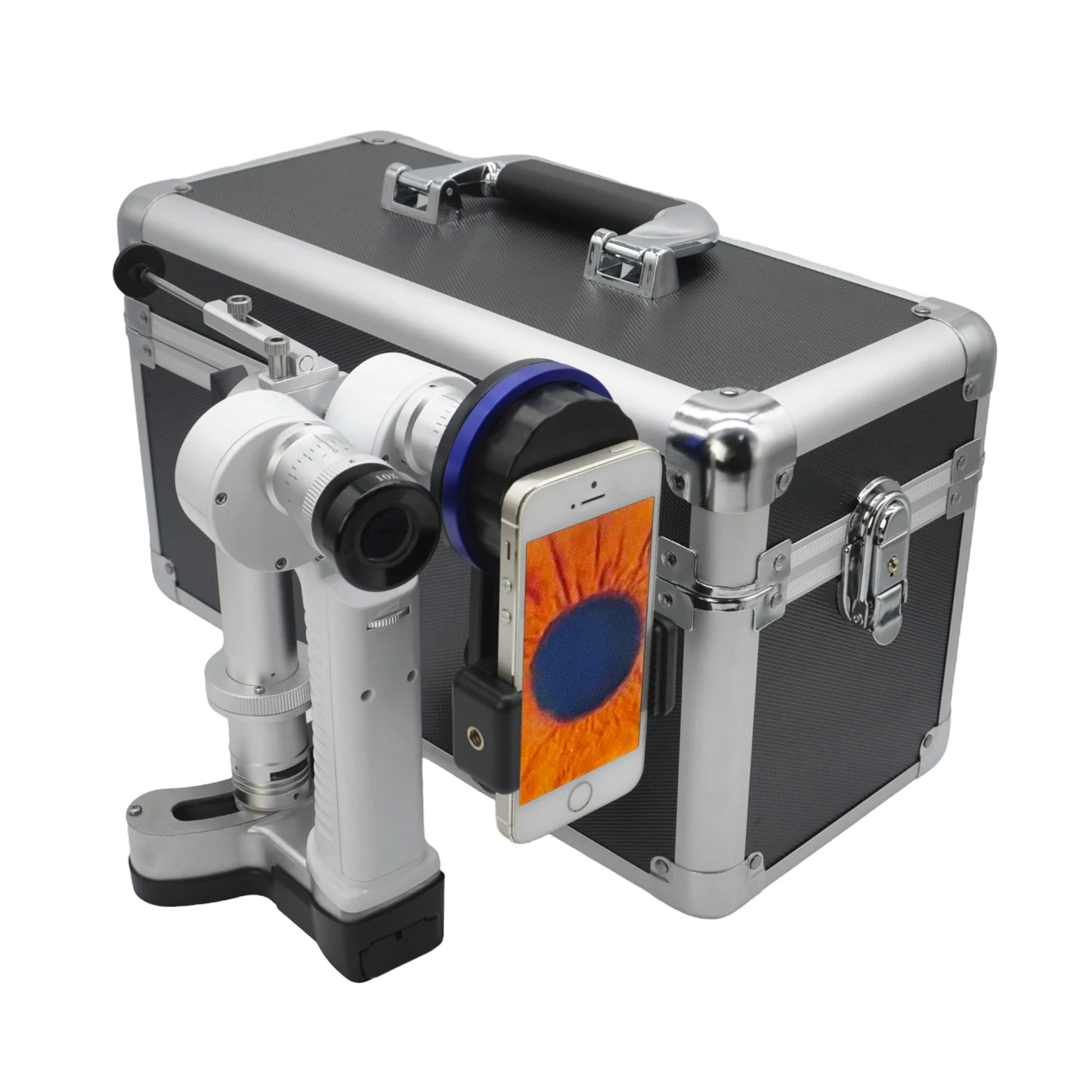 

Buy Portable Handheld Slit Lamp Microscope Get Iphone Adapter Free