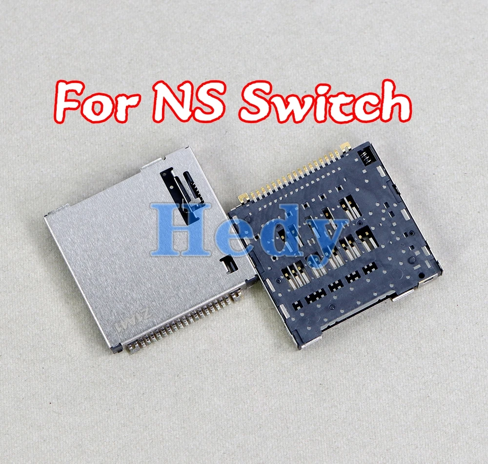 1 قطعة بطاقة الألعاب استبدال فتحة المقبس ل نينتندو سويتش NS لعبة خرطوشة المقبس إصلاح أجزاء