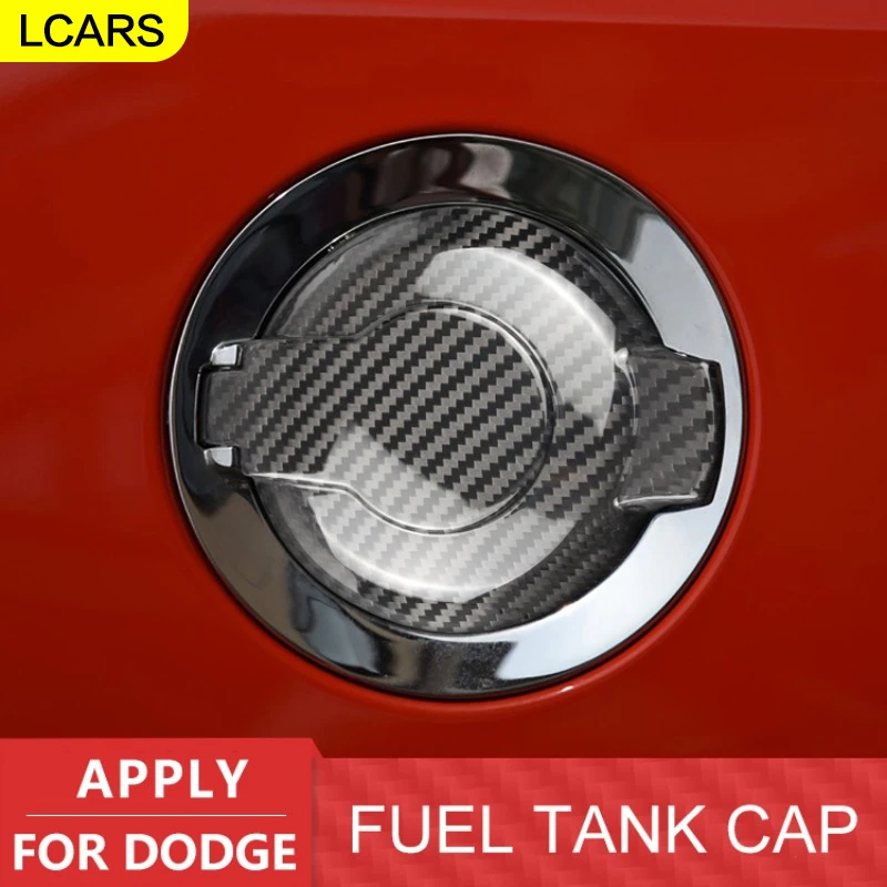 

LCARS-Carbon Fiber Car Fuel Tank Cap Suitable for Dodge Challenger (09-23 models) Challenger SRT (08-23 models)
