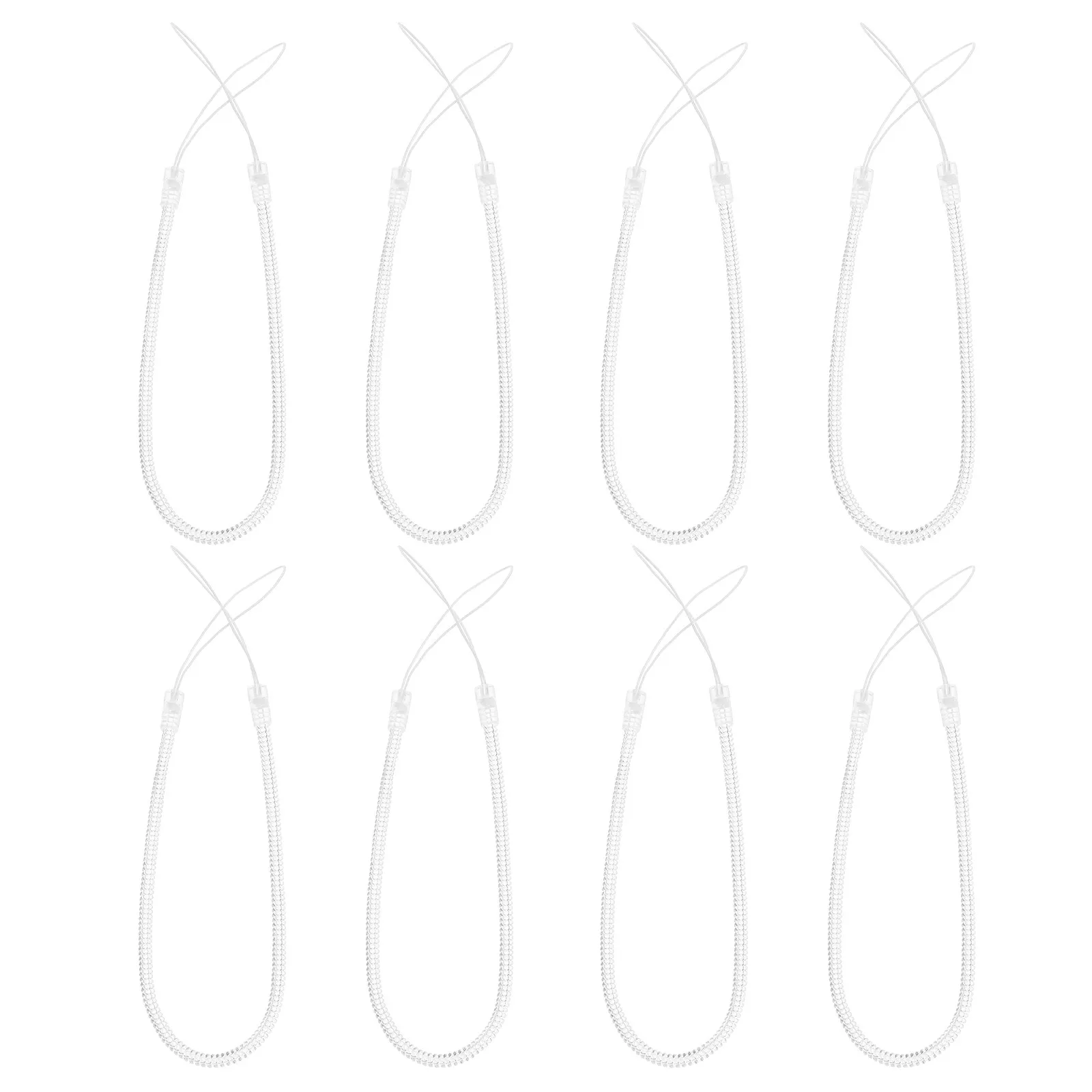 

Набор из 8 штук: Портативный выдвижной ремешок-держатель для стилуса с защитой от потери, пружинный шнурок для ежедневного использования