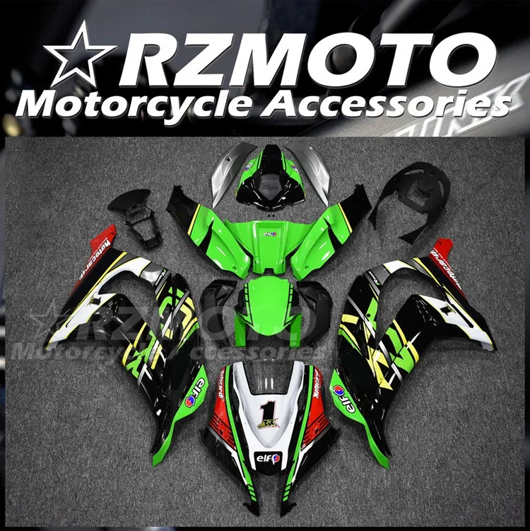 4Gifts New ABS Motorcycle Fairings Kit Fit For KAWASAKI ZX-10R 2016 2017 2018 2019 16 17 18 19 Bodywork Set Custom Number 1