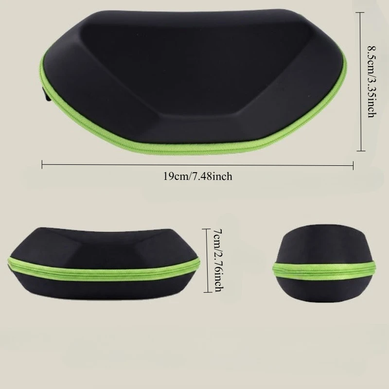 Cycling Glasses Box, Outdoor Hiking Sunglasses Box, Large Capacity Zipper Box, Can Be Hung, Portable For Both Men And Women