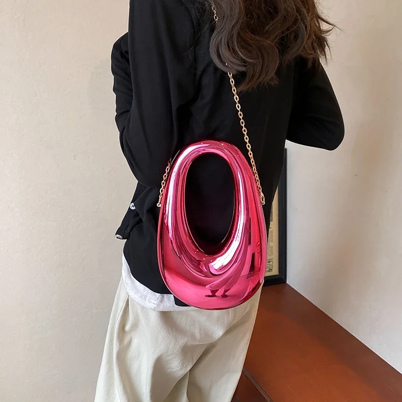 2026 New Women\'s Fashion Simple Shoulder Bag High Quality Design Crossbody Bag Acrylic Personality  Purses and Handbags