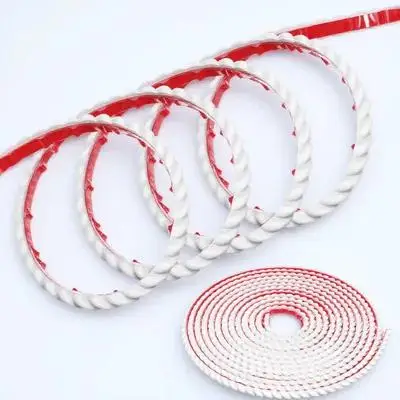 

PVC Flexible Molding Trim Self-Adhesive Wall Corner Trim Wallpaper Border for Furniture Edge Cabinet Mirror Decoration