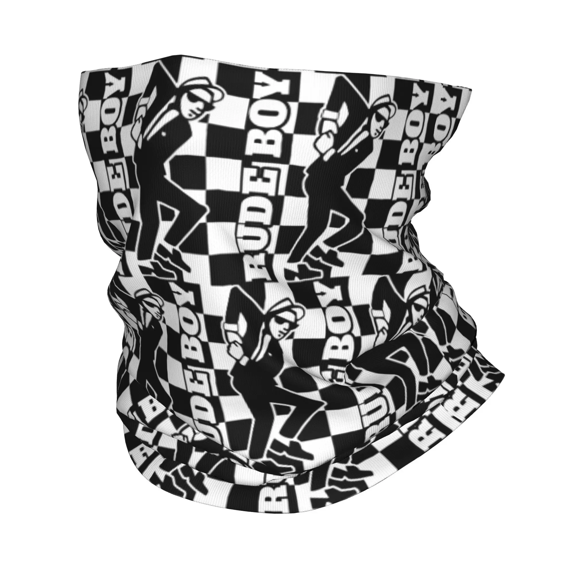 

Многофункциональная маска-шарф с принтом Rude Boy Ska Dance Bandana, маска для лица, для езды на велосипеде, унисекс, для взрослых