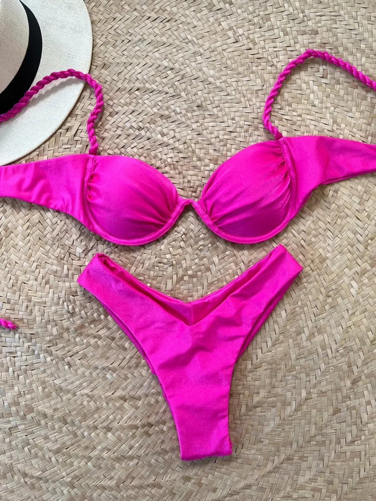 

2025 New Steel Bikini Split Women's Swimsuit