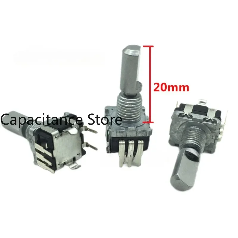 

5PCS Encoder DC11B2022412 20o'clock, 20pulses, 20half shafts, 360 degree rotation