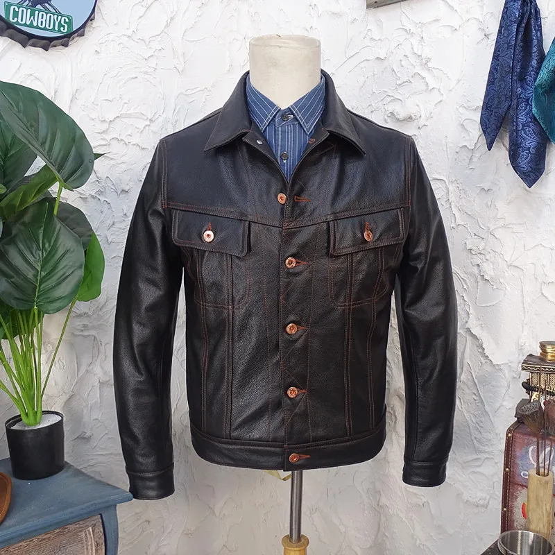 Black denim with black gold hardware