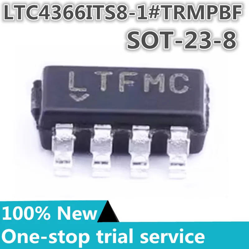 

2-100pcs New original LTC4366ITS8-1#PBF LTC4366ITS8-1#TRMPBF Silkscreen LTFMC package TSOT-23-8 monitoring and reset chip