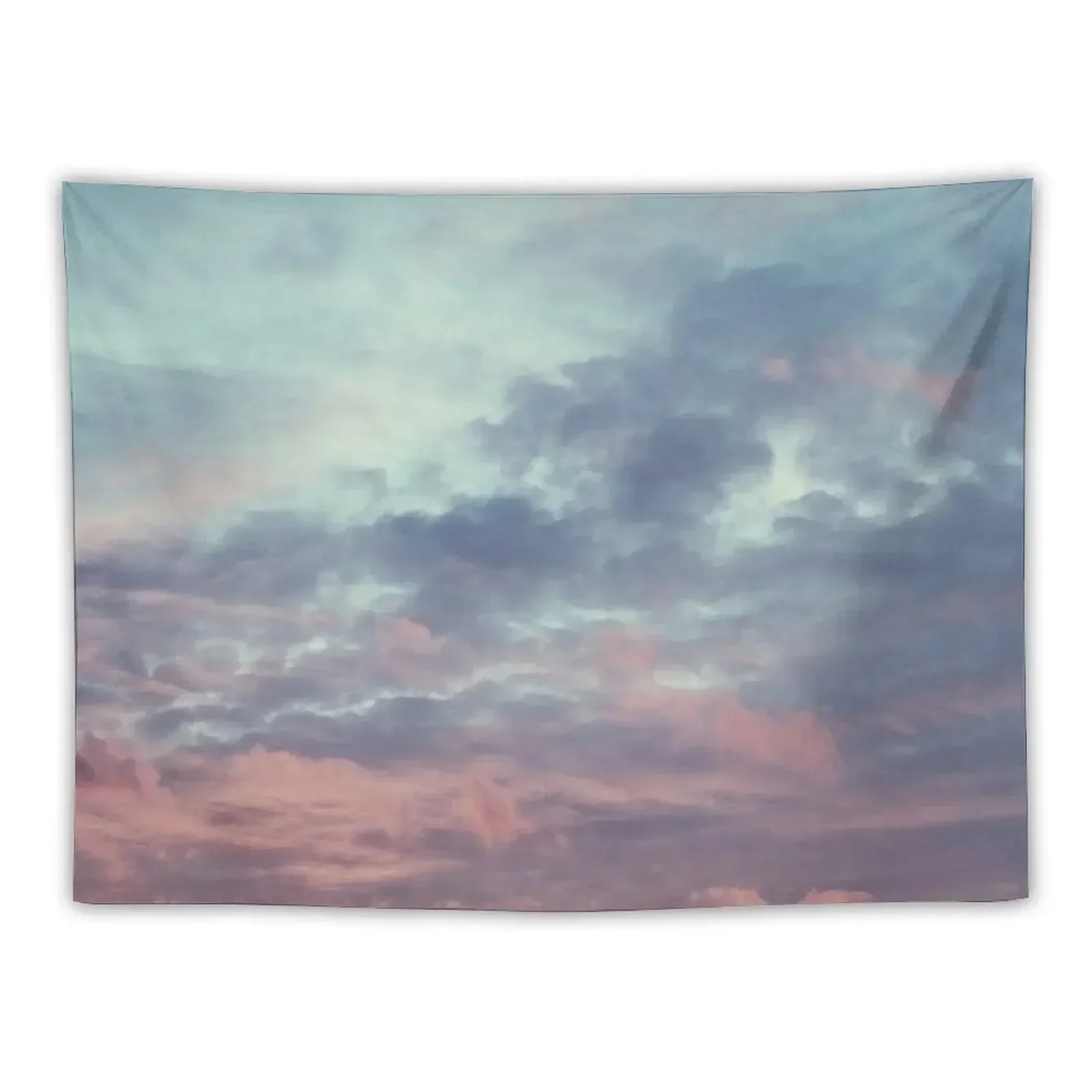 

Pink Purple and Blue Summer Sunset Tapestry Bed Room Decoration For Bedroom Tapestry