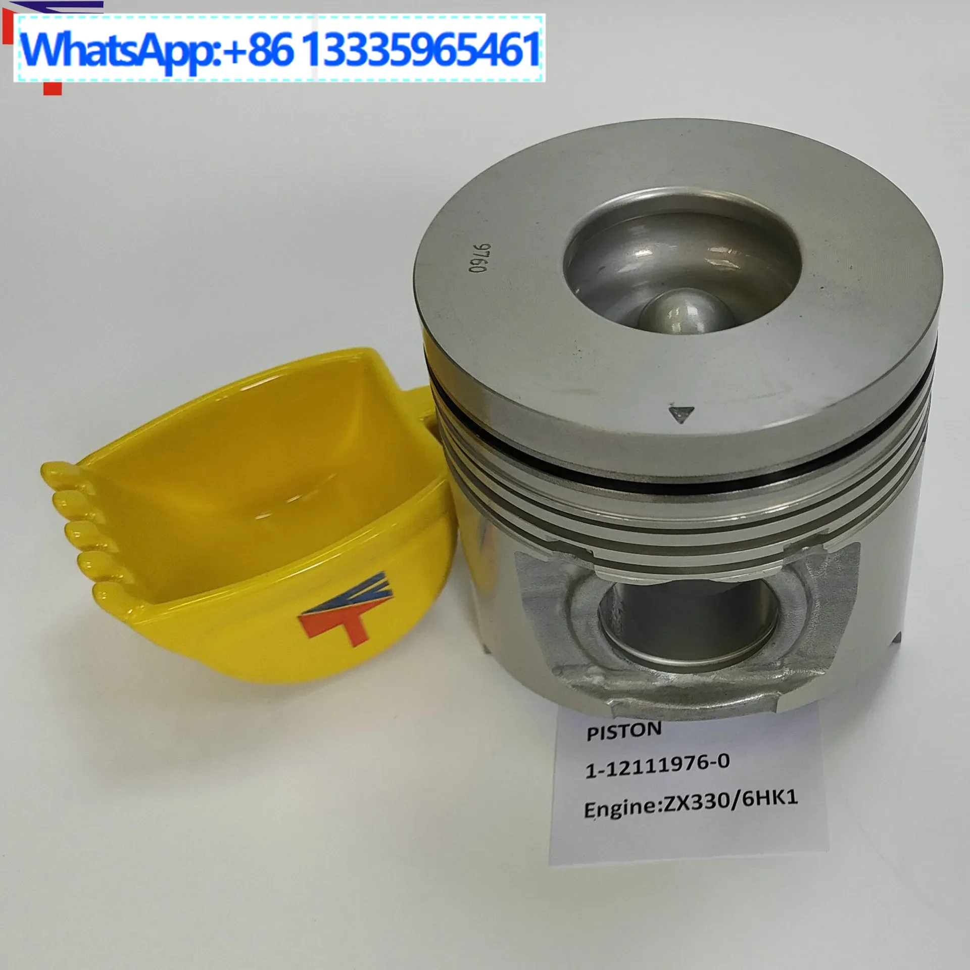 

1-12111976-0 Поршень для деталей двигателя экскаватора ZX330/6HK1