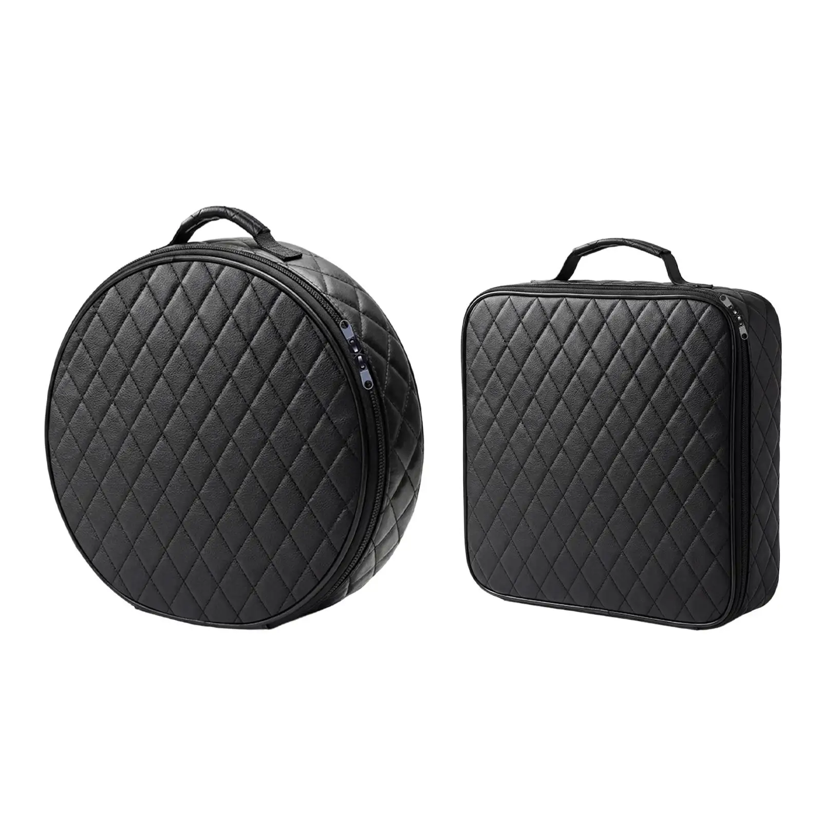 

Durable PU Leather EV Charger Cable Storage Bag Double Zipper Portable Organizer Waterproof Accessory for Electric Cars