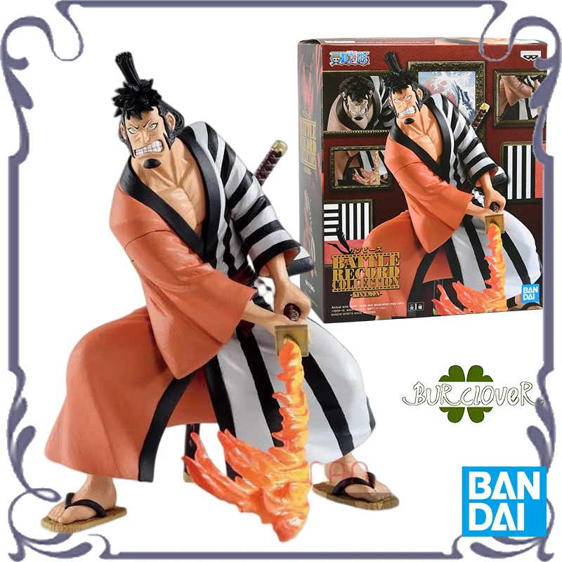 

BANDAI Original BANPRESTO Anime One Piece Series BATTLE RECORD COLLECTION RINEMON Anime Action Figure Children's Gifts In Stock