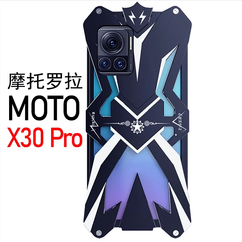 

For Moto X30 Pro Zimon Luxury Thor Heavy Duty Armor Metal Aluminum Mobile Phone Case For Motorola Moto X30 Pro Cover Cases