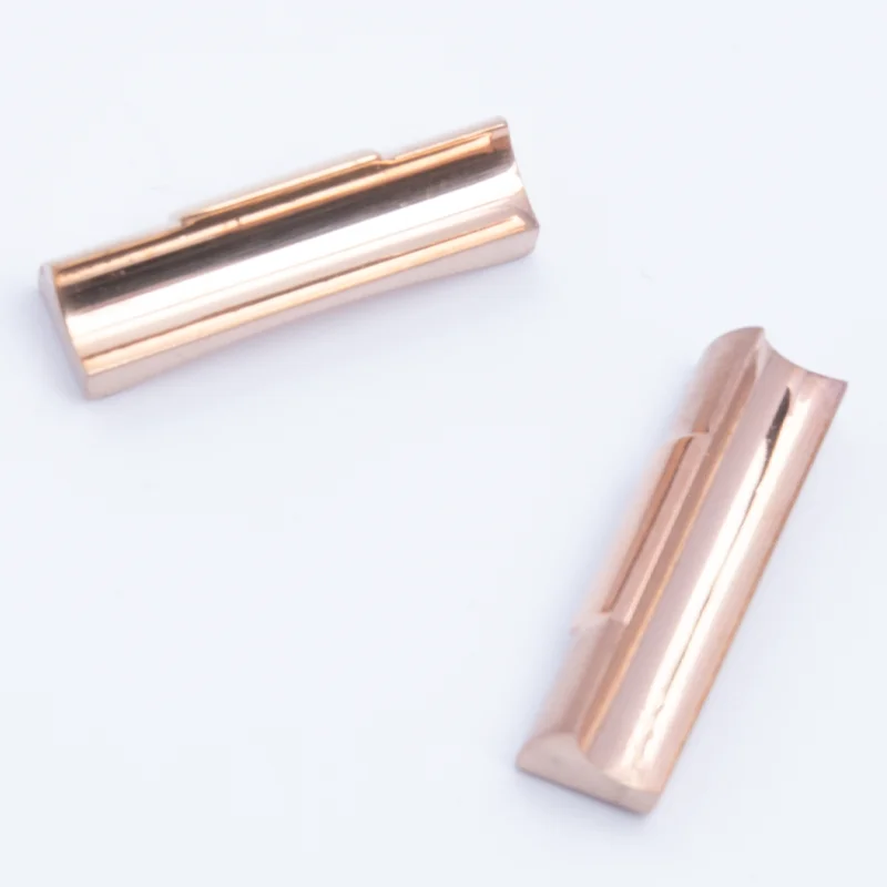 2 pz 20mm Estremità Curva Collegamento Endlink Per Rolex Daytona Submariner GMT Cinturino In Gomma Cinturino Connessione Senza Soluzione di Continuità