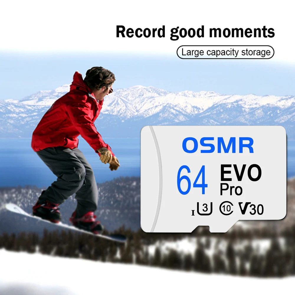 Micro TF Card 2GB 4GB 8GB 16GB High Speed Memory SD Card C10 TF Flash Card 32GB 64GB for Player Camera Recorder Mini SD Card