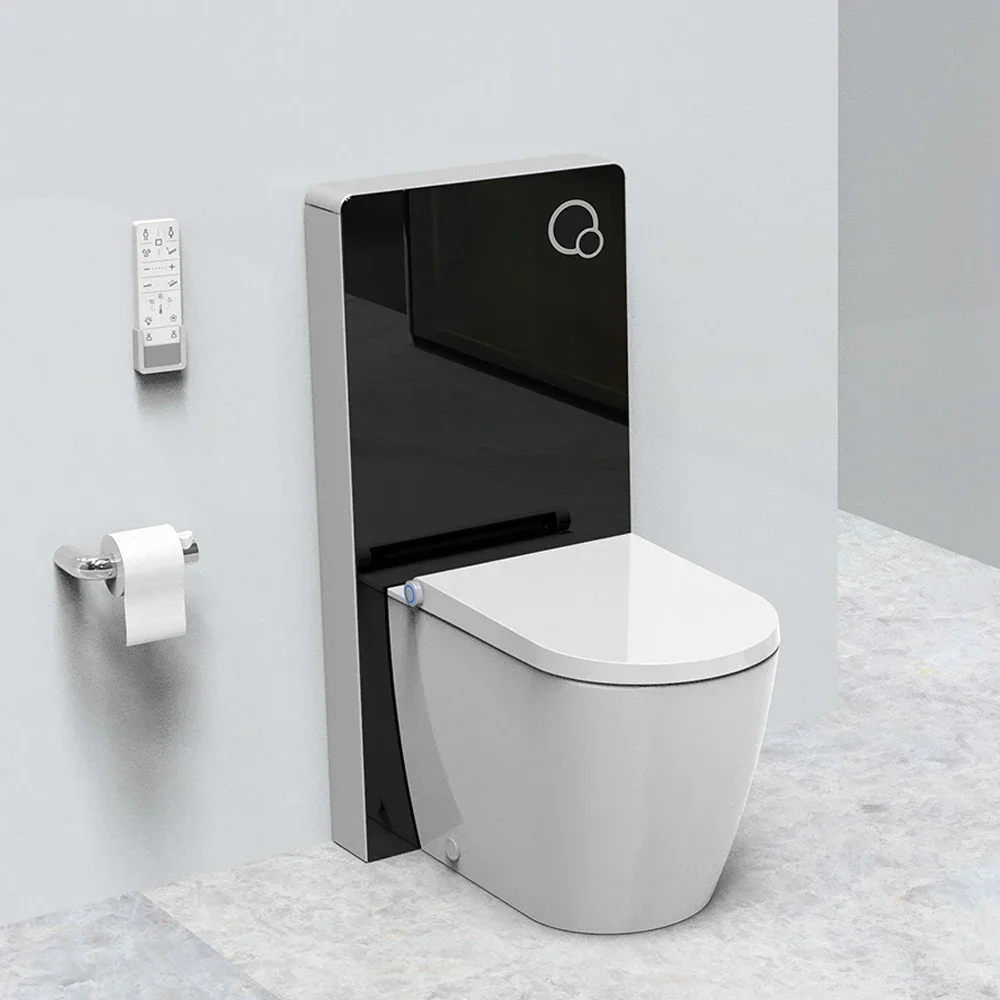 European Standard CE Wall Mounted Toilet Glass Cistern Dual Flush Cistern Toilet Water Tank