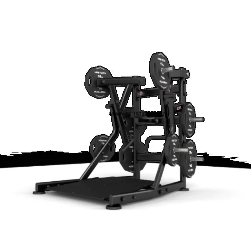 Commercial Use Plate Loaded Standing Rowing Equipment Gym Low Row Equipment
